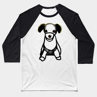 Puppy with Glittering Ears Baseball T-Shirt